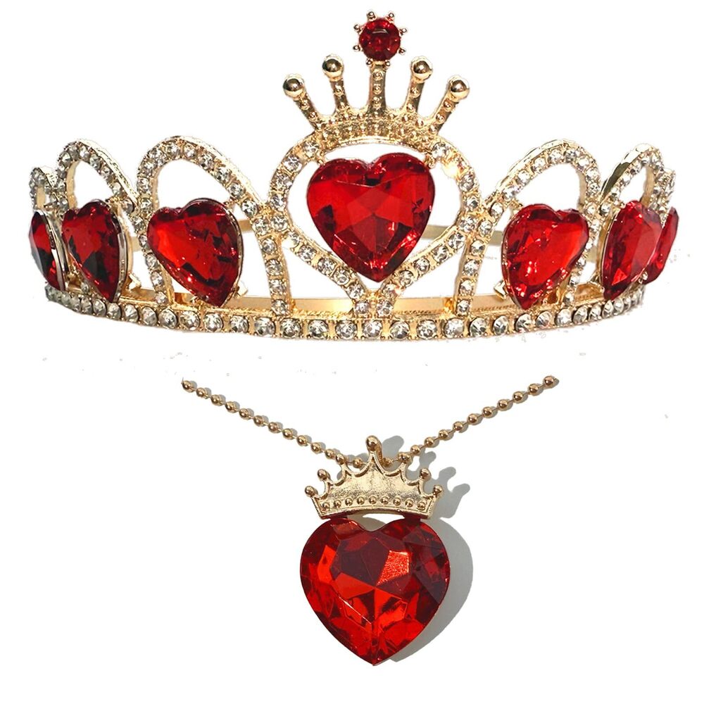 2969 Descendants Costume Halloween Party Decorations Gold Tiara
